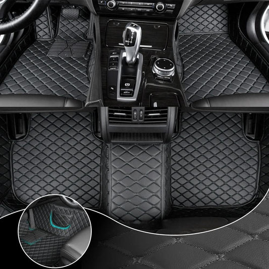 Honda Odyssey Floor Mats 2015 - 2024  Black Custom Car Mats Set interior - Accessories