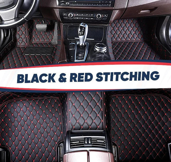 Honda Odyssey Floor Mats 2015 - 2024  Black Custom Car Mats Set interior - Accessories